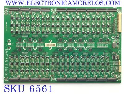 LED DRIVER PARA TV HISENSE / NUMERO DE PARTE 178610 / RSAG7.820.6175/ROH / FZ15CGA43P / PANEL HD650FUD-B31(100)\S1\GM\ROH / MODELO 65H10B